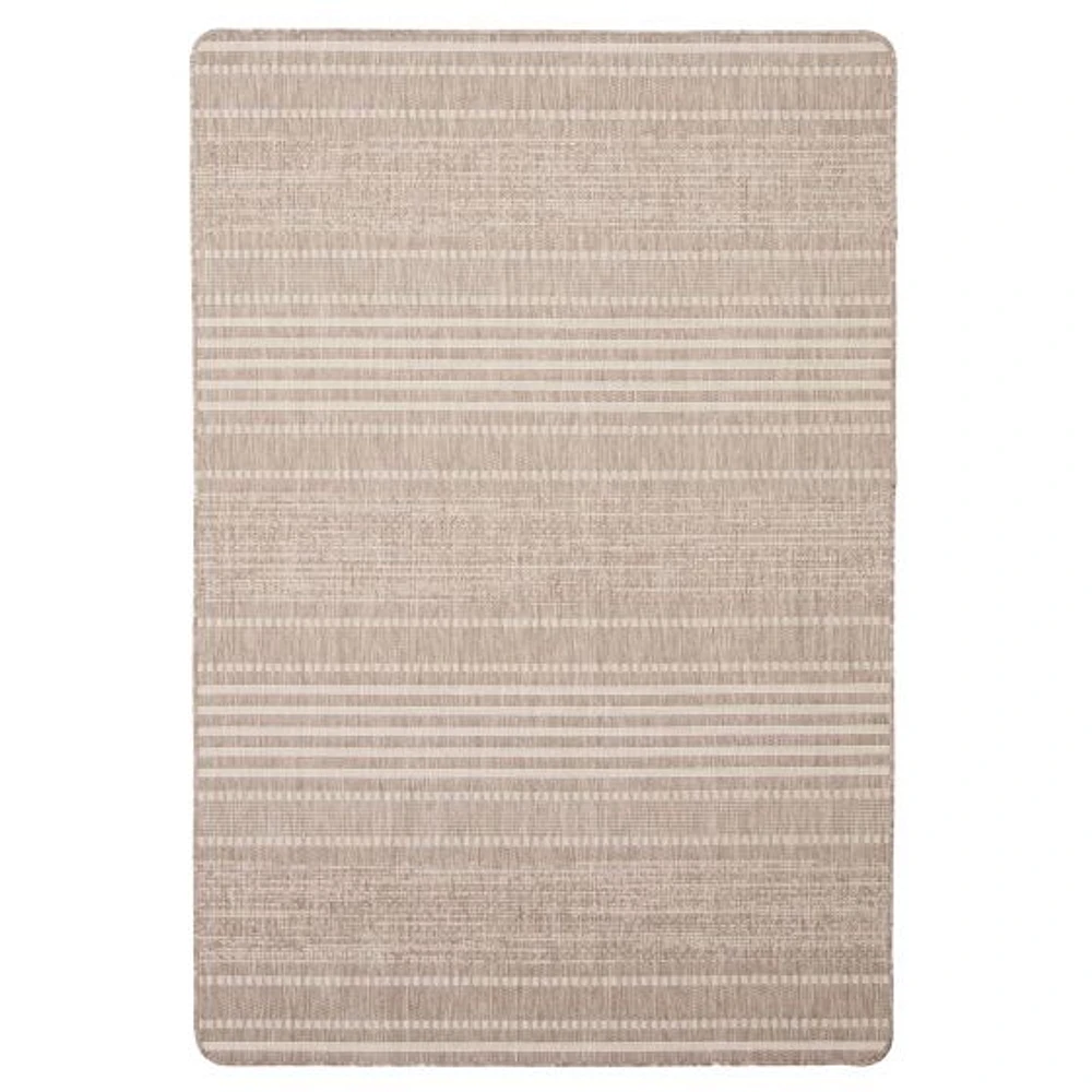 Aten Indoor/ Outdoor Taupe Rug