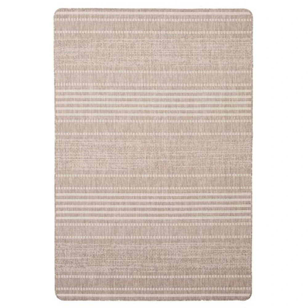 Aten Indoor/ Outdoor Taupe Rug