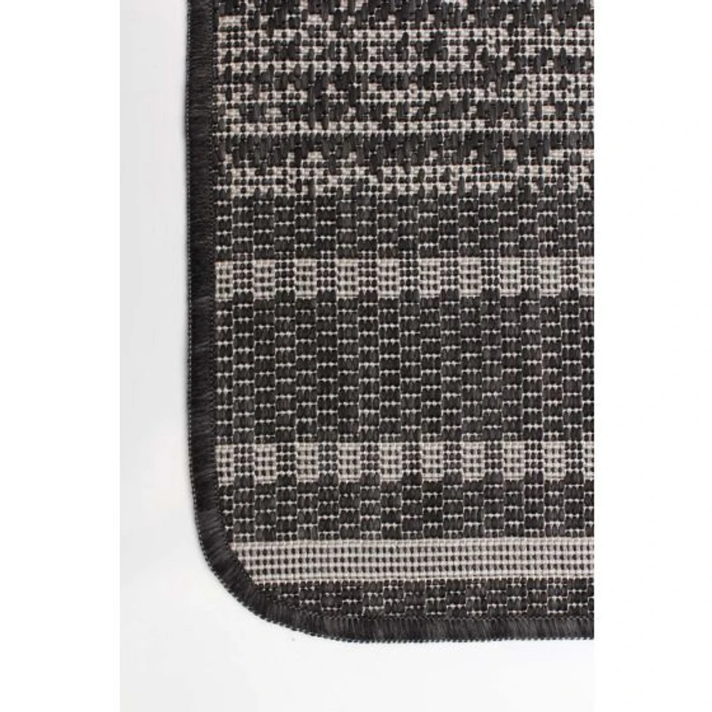 Tapis Intérieur/Extérieur Alten noir