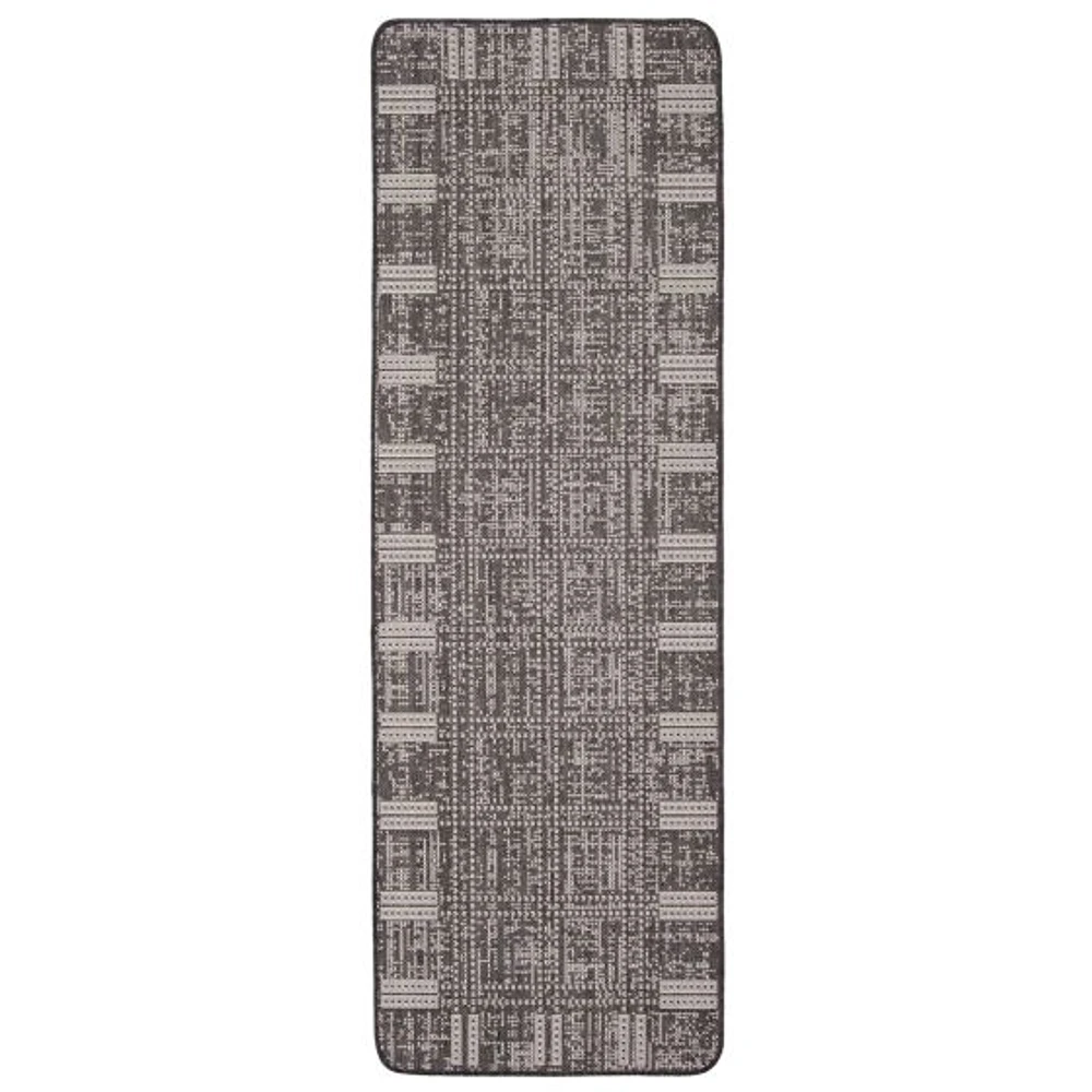 Ra Indoor/ Outdoor Black Rug