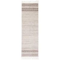 Kybella Coastal Ivory/Grey Bohemian Area Rug
