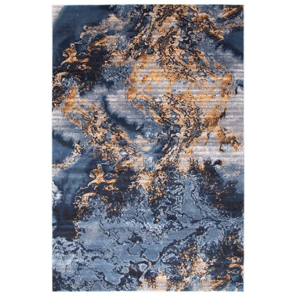 Sky Marble Contemporary Area Rug