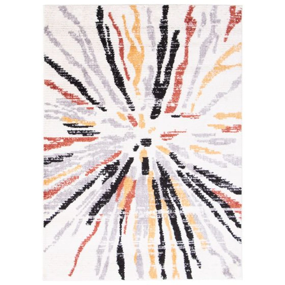 Morocco Sunburst Bohemian Area Rug