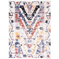 Morocco Quashqai White Bohemian Area Rug