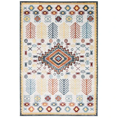 Aqua Gypsy Contemporary Area Rug