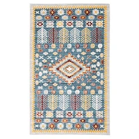 Aqua Gypsy Contemporary Area Rug