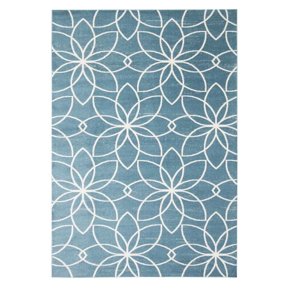 Aqua Terali Contemporary Area Rug