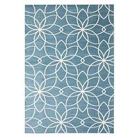 Aqua Terali Contemporary Area Rug