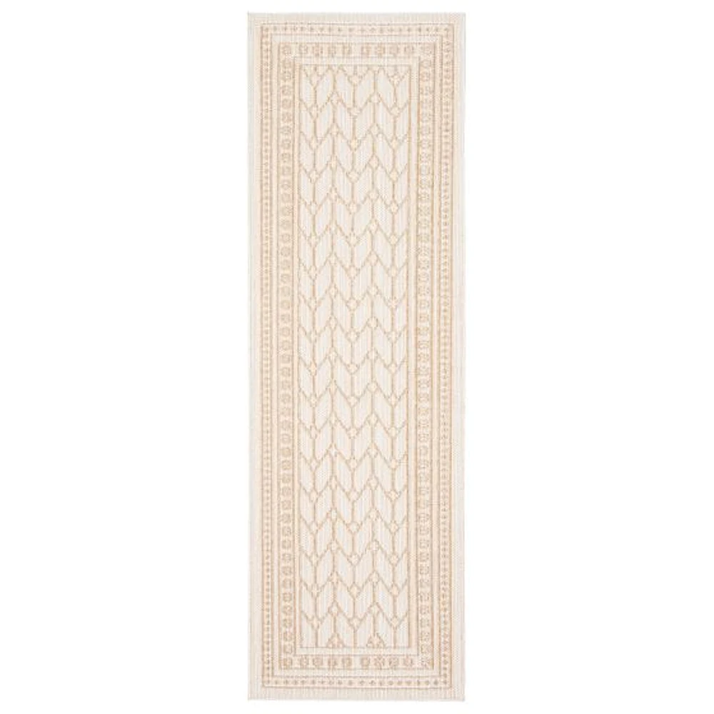 Francesca Contemporary Taupe Area Rug