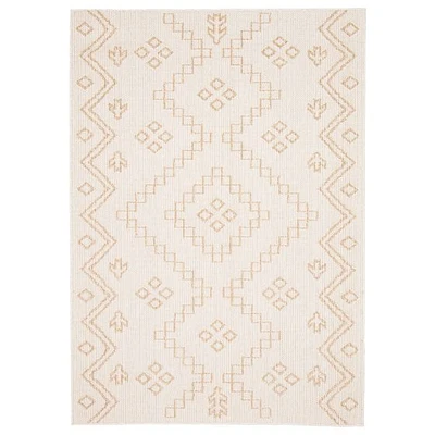 Caral Contemporary Taupe Area Rug