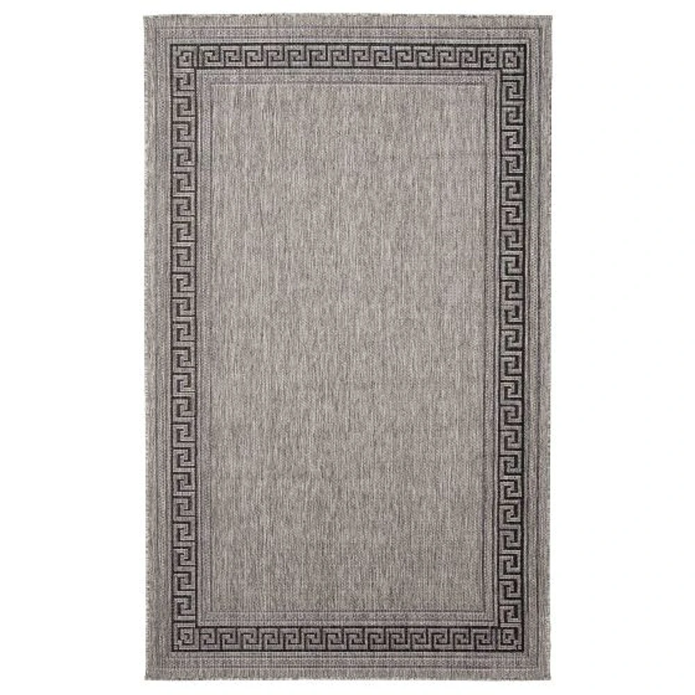 Versach Traditional Grey Area Rug