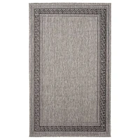 Versach Traditional Grey Area Rug