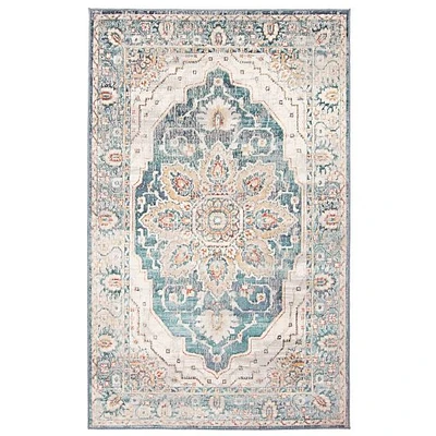 Legacy Traditional Teal Area Rug