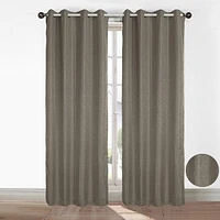 Arlette Jacquard Grommet Curtain