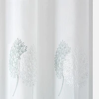 Aura Embroidered Grommet Curtain