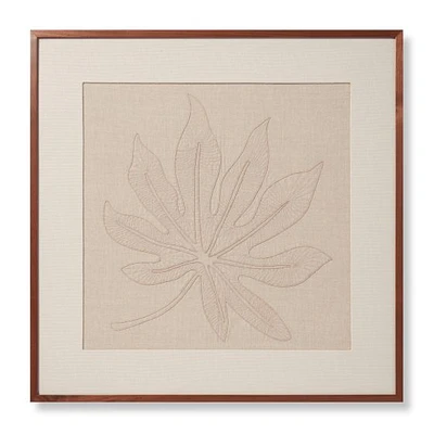 Loloi Schefflera Natural and Beige Wall Art