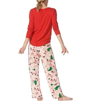 Soft Jersey Christmas Pyjama Set