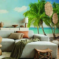 Beach the Caribbean Wallpaper Mural