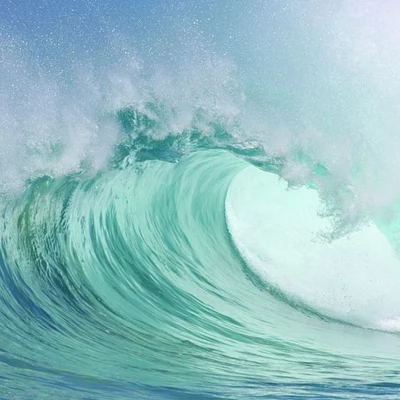 Beautiful Wave Wallpaper Mural