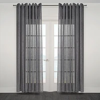 Boca Semi-Sheer Grommet Panel