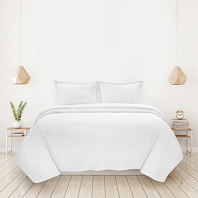 Bordered Waffle Dessus-de-lit