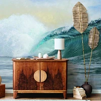 Breaking Ocean Wave Wallpaper Mural