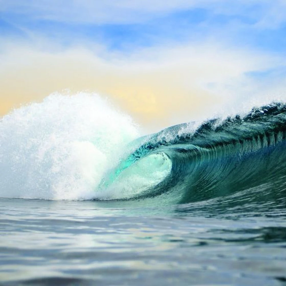 Breaking Ocean Wave Wallpaper Mural