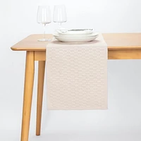 Bubble Weave Table Runner