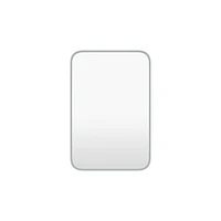 Calyx miroir rectangulaire avec coins arrondis