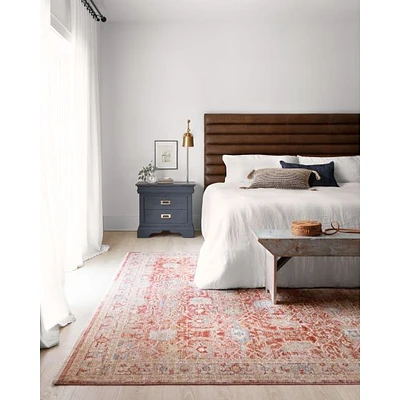 Loloi Claire Rug Red / Ivory