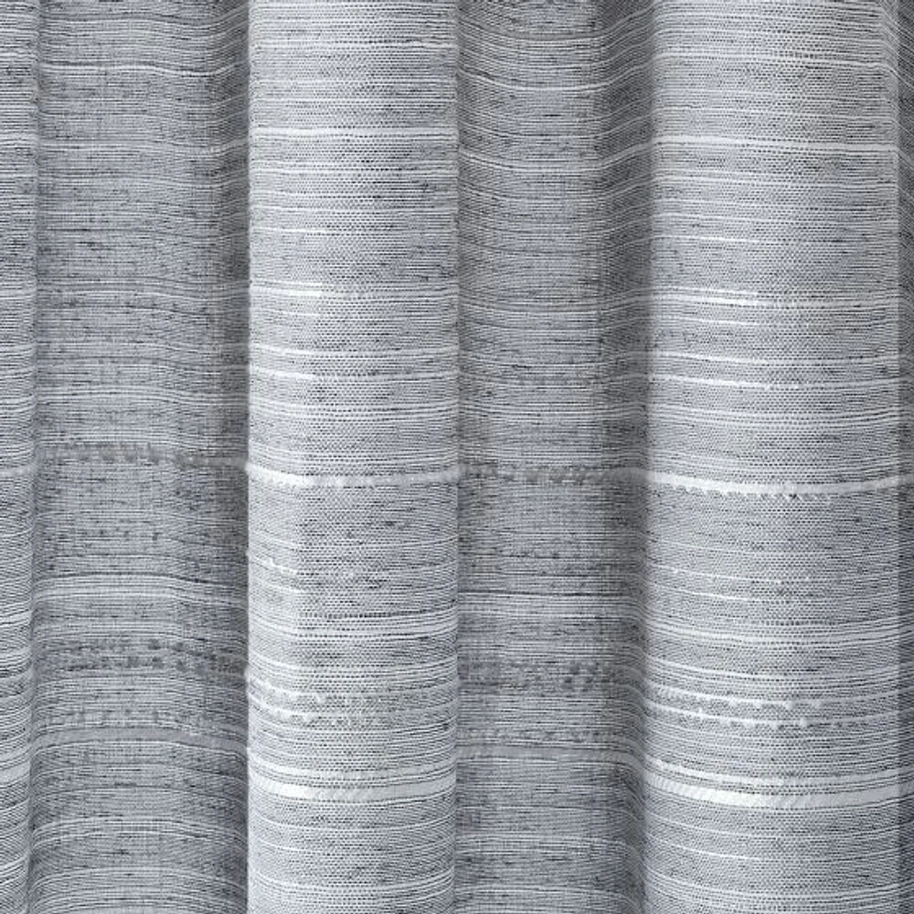 Cliff Semi Sheer Grommet Curtain