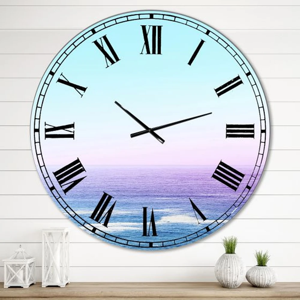 Ocean View Wall Clock