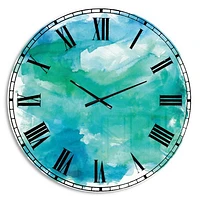 Sea Glass Wall Clock