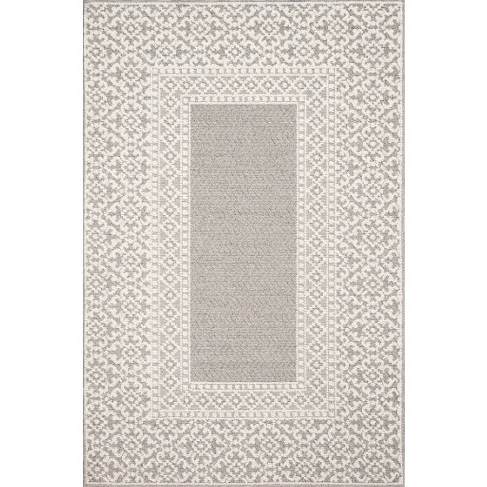 Tapis Cole Gris / Ivoire par Loloi