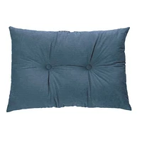 Brunelli coussin rectangulaire en velours côtelé