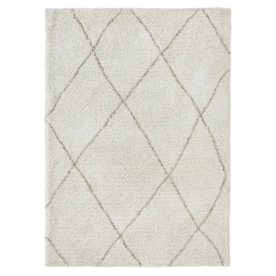 Allen Off White and Champagne Indoor Rug