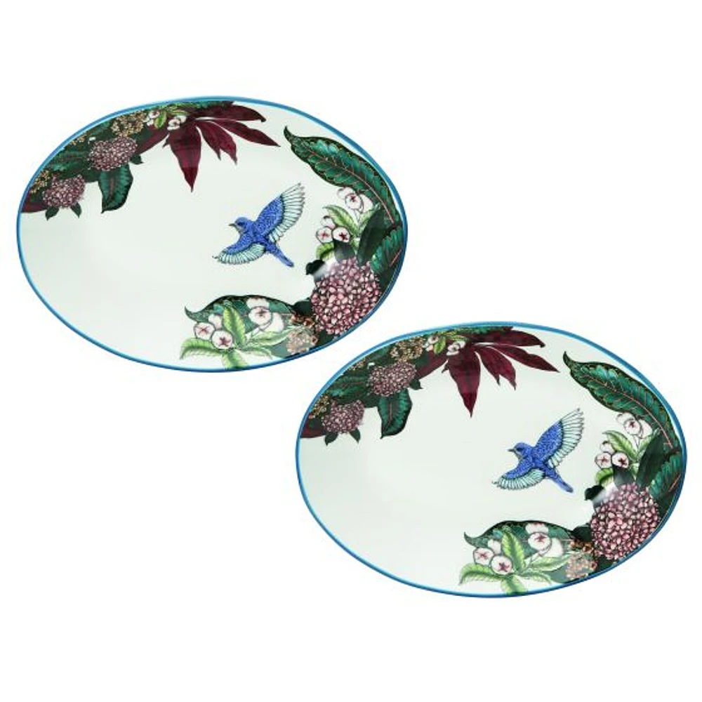 Maxwell & Williams Set of 2 Reminisce Oval Serving Bowls