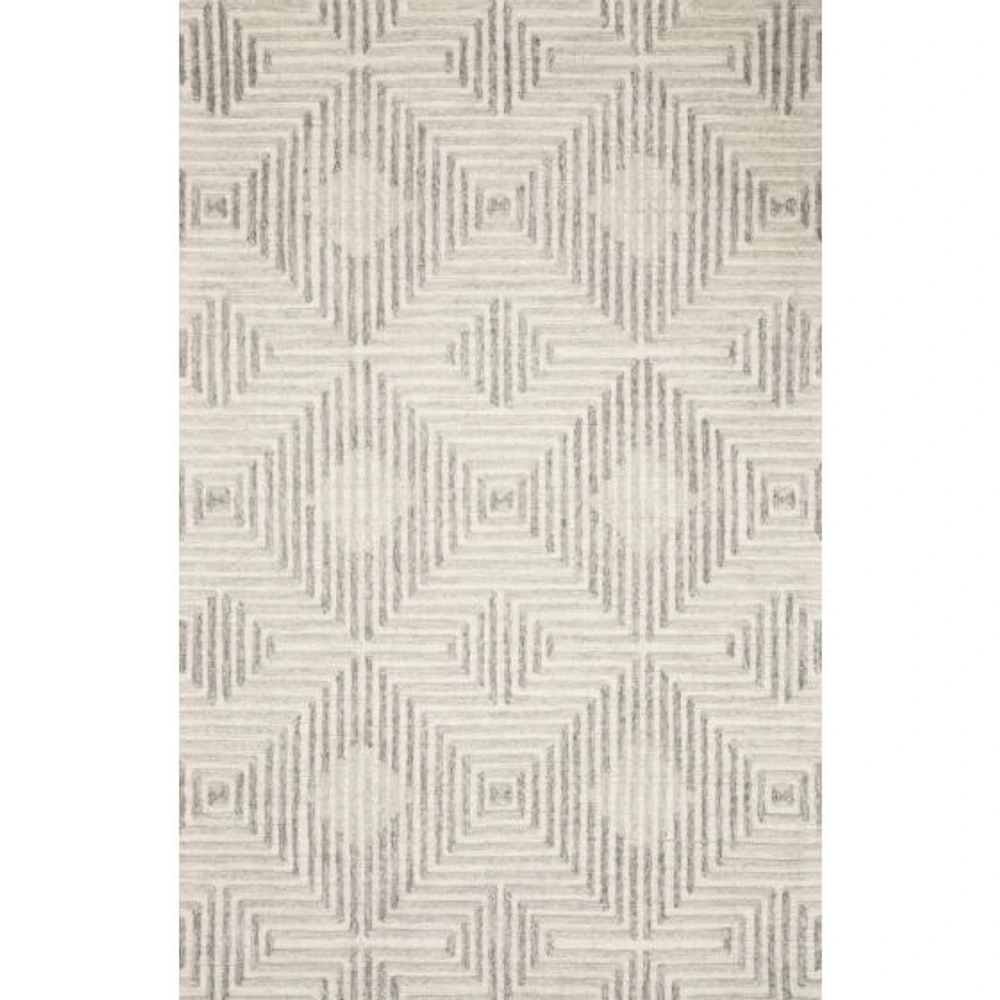 Tapis Ehren Gris / Argent par Loloi