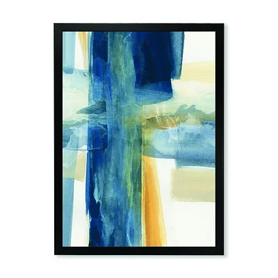 Indigo Panel VI  Canvas Artwork