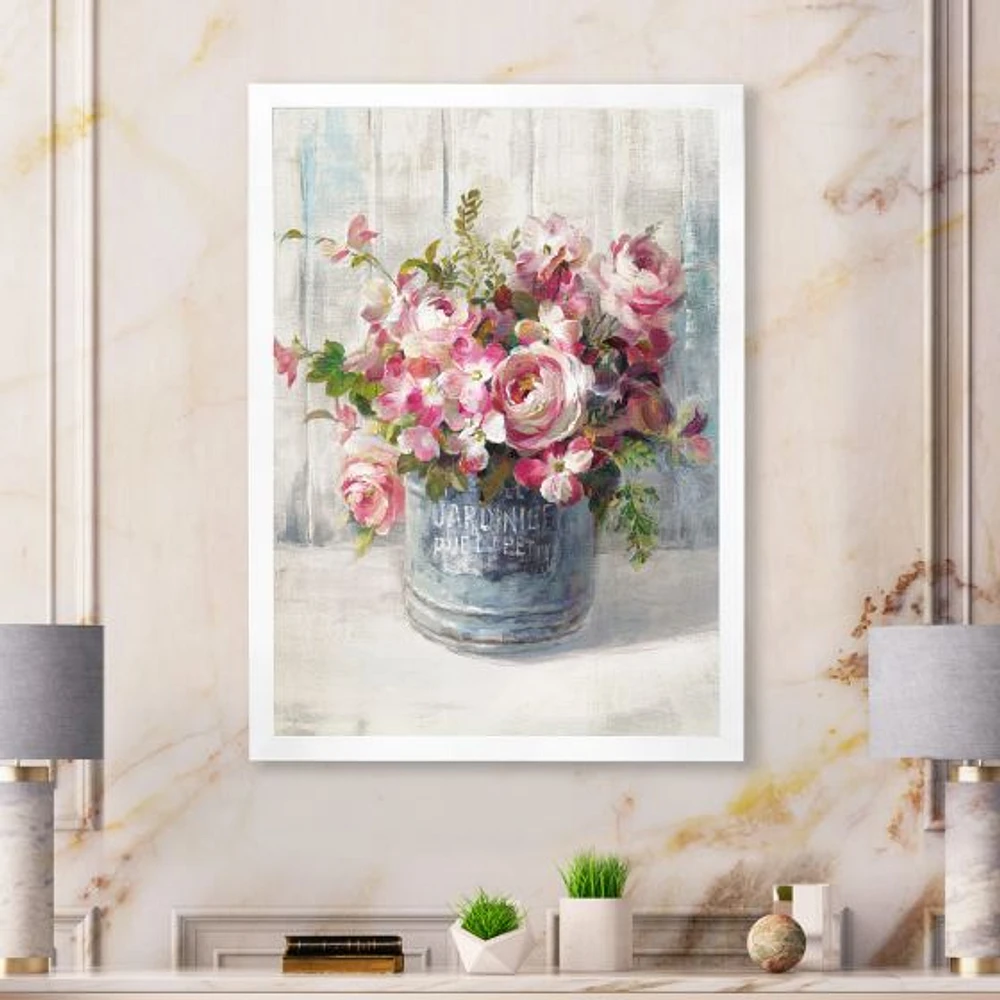 Maison Des Fleurs III  Wall Art