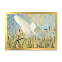 Toile « Snowy Egret Flight vII