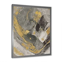 Marble Gold and Black II  Wall Art