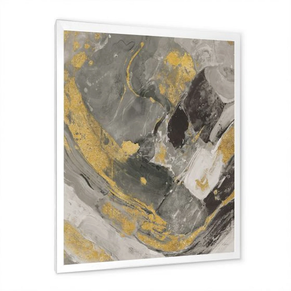 Marble Gold and Black II  Wall Art