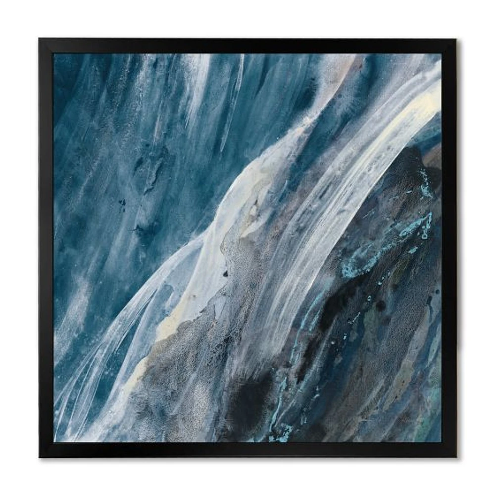 Splash Blue Indigo  Wall Art