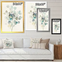 Eucalyptus Leaves I  Canvas Wall Art