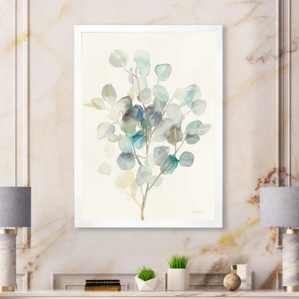 Toile « Eucalyptus Leaves I »