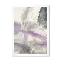 Watercolor Minimal Purple Tones I  Wall Art