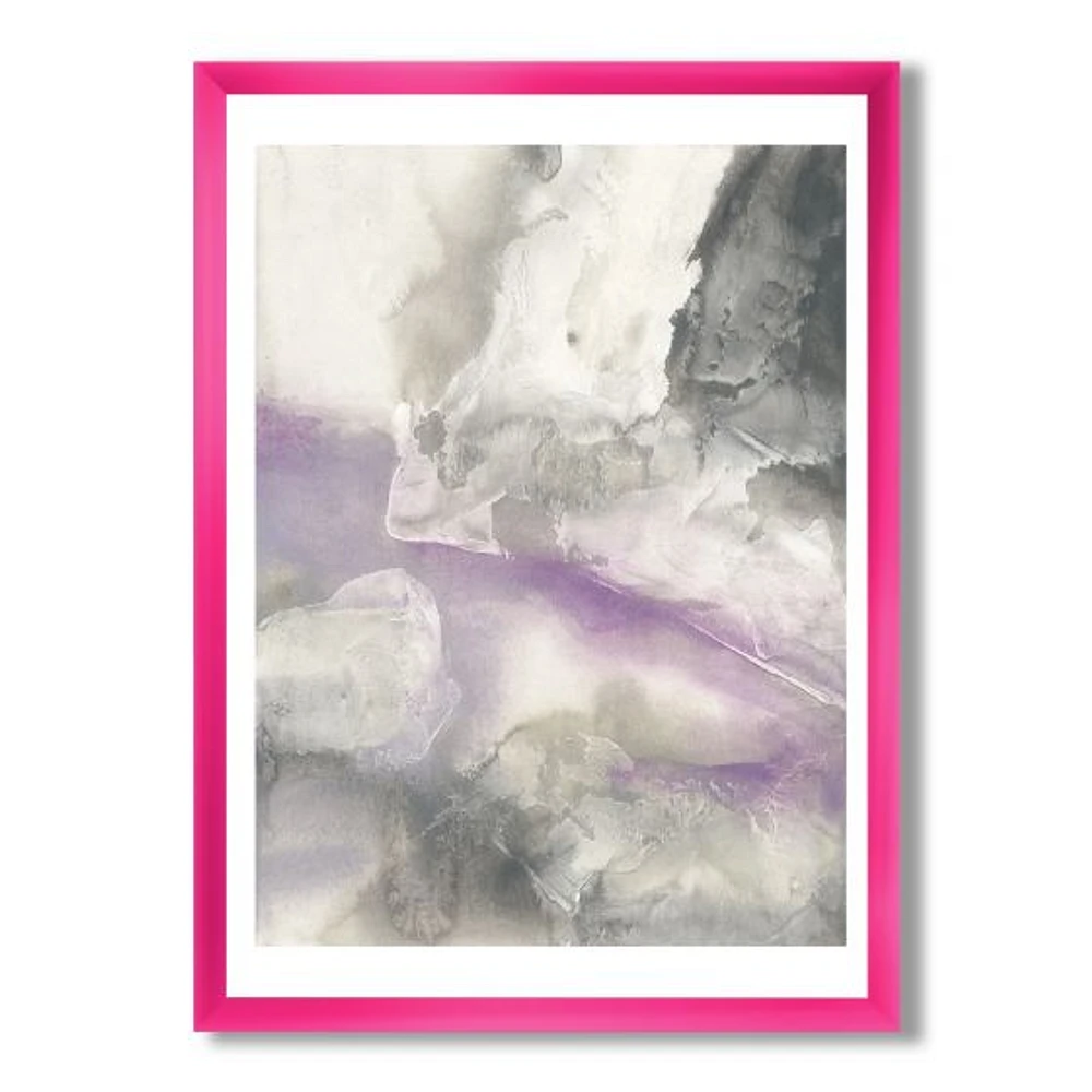 Watercolor Minimal Purple Tones I  Wall Art