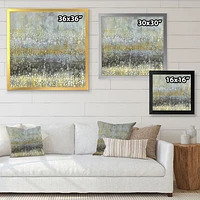 Glam Rain Abstract III - Modern & Contemporary Wall Art