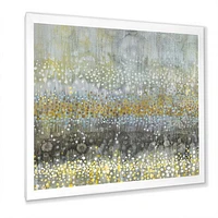 Glam Rain Abstract III - Modern & Contemporary Wall Art